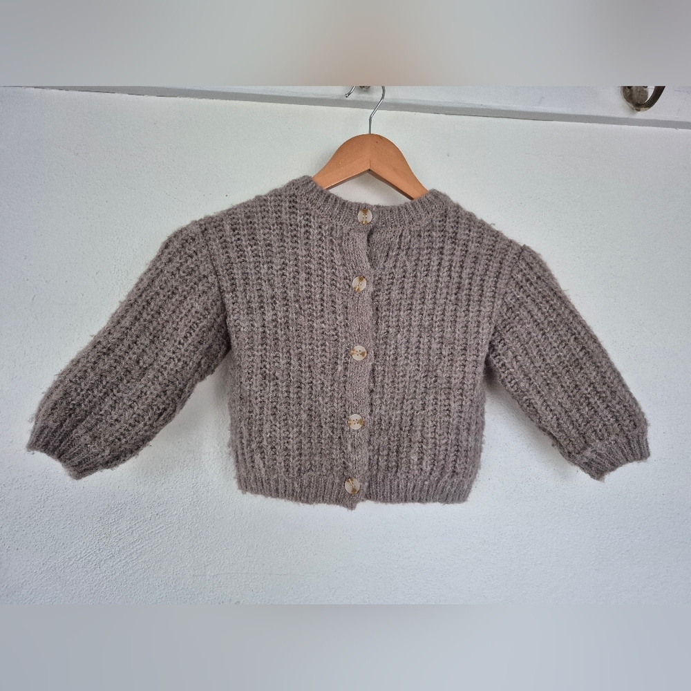 Zara Chunky Knit Cardigan Boy Or Girl Size 2